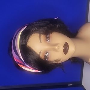 Beautiful Black light and breathable wig